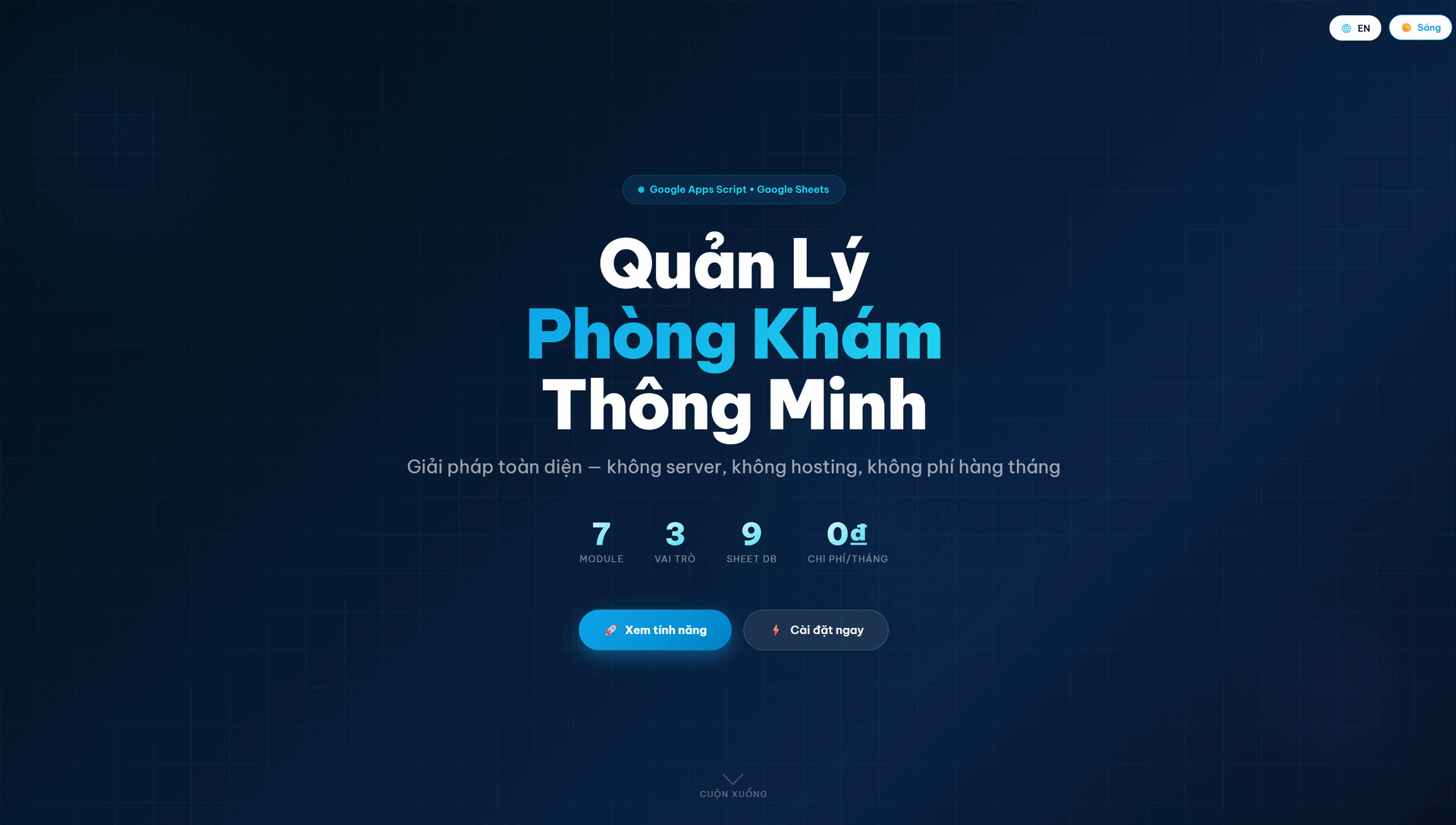 Dashboard tổng quan